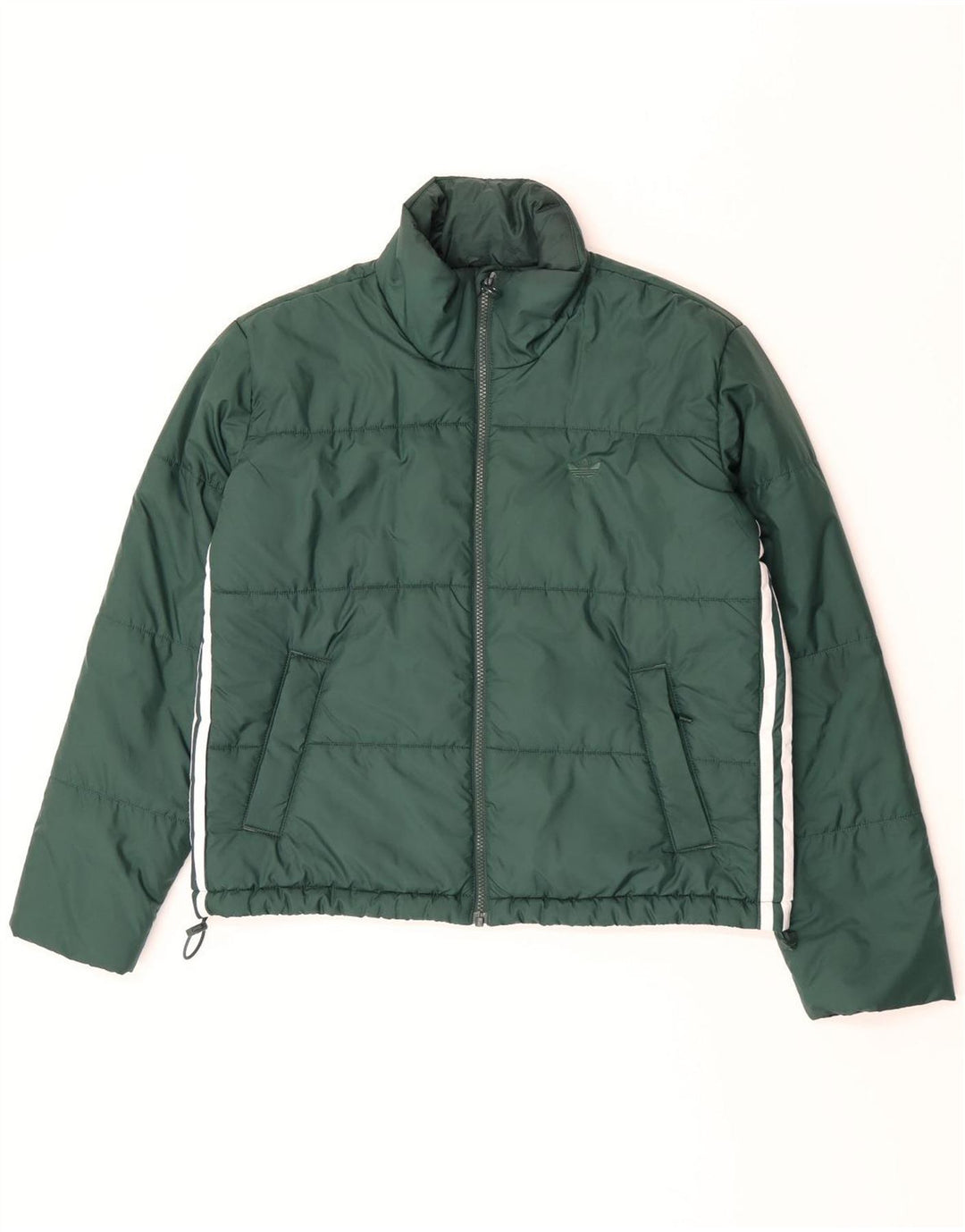 Jachetă supradimensionată pentru femei Adidas UK 10 Poliester verde mic