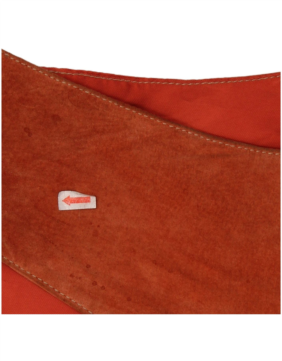 Vestă vintage bărbătească din piele intoarsa maro mica