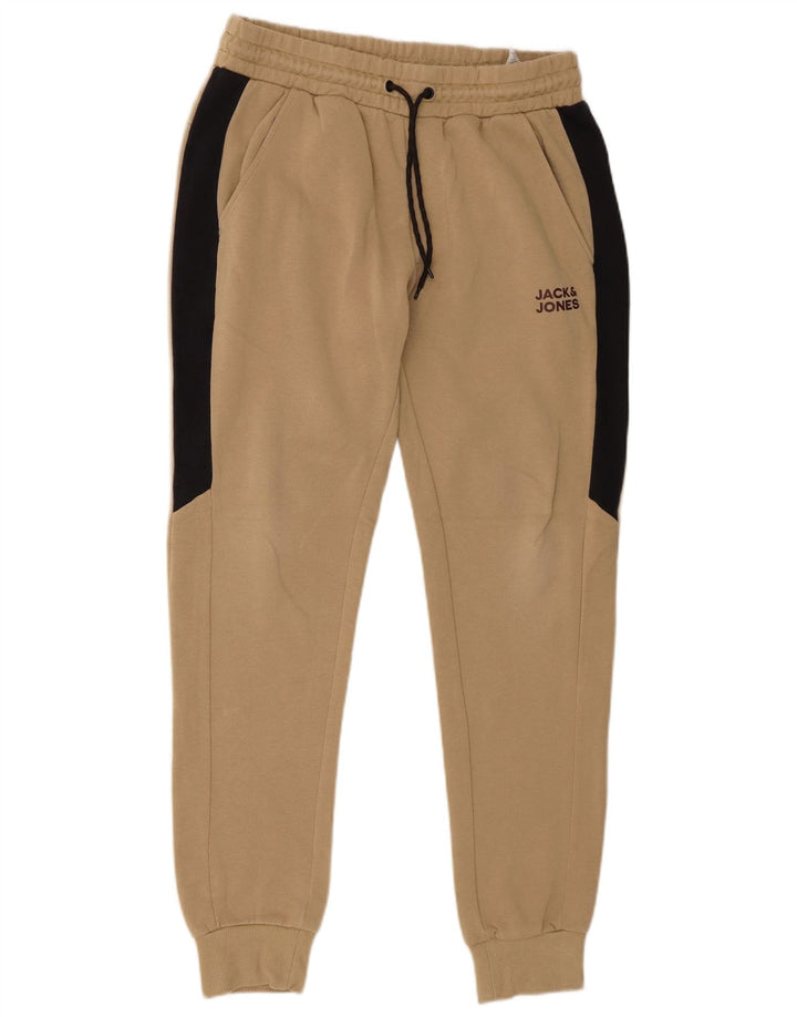 Jack & Jones Pantaloni de trening pentru bărbați Pantaloni de jogging Medium Bej Colorblock