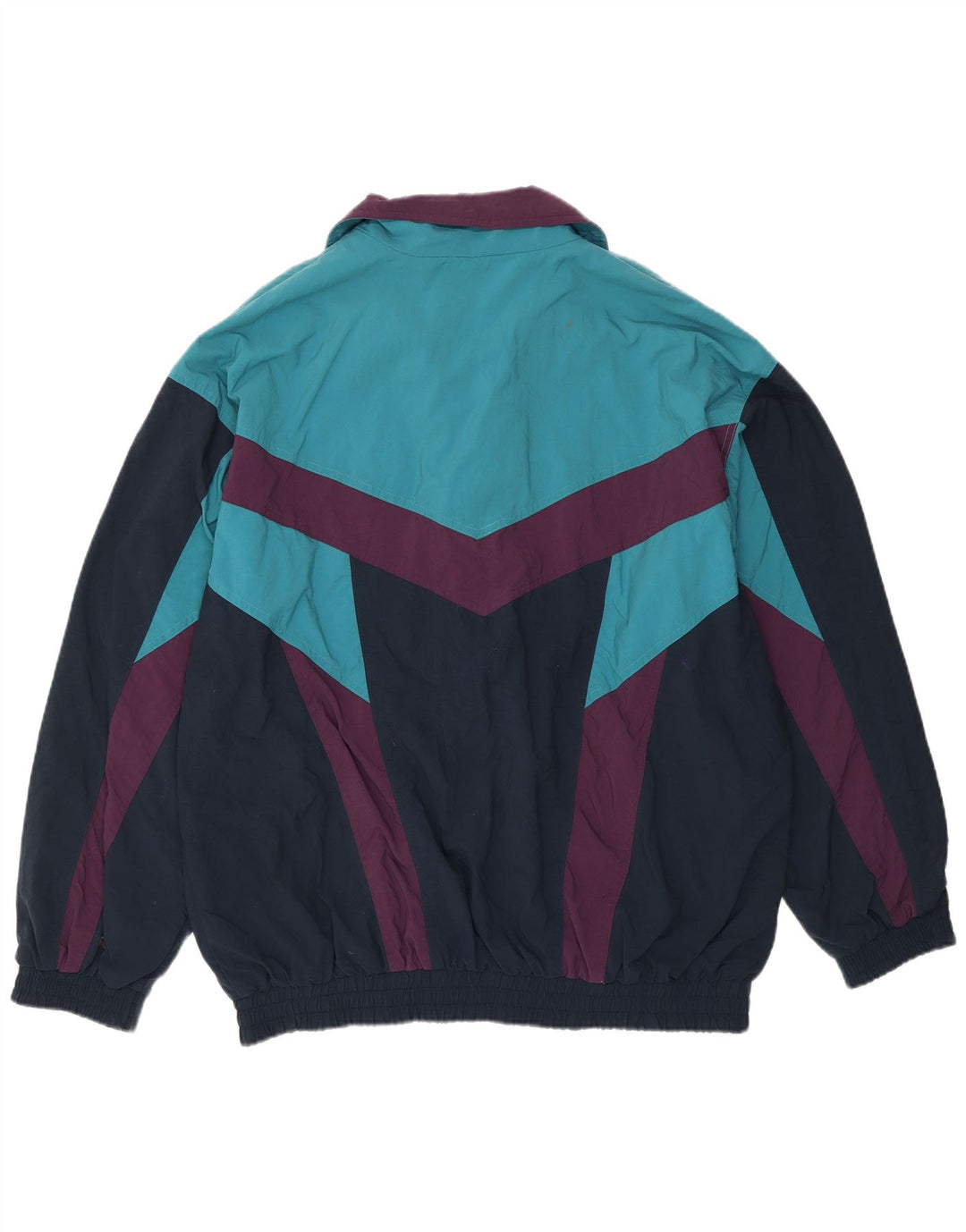 Jachetă de trening pentru bărbați ETIREL, cu croiala lejeră, IT 50 Medium Blue Colorblock