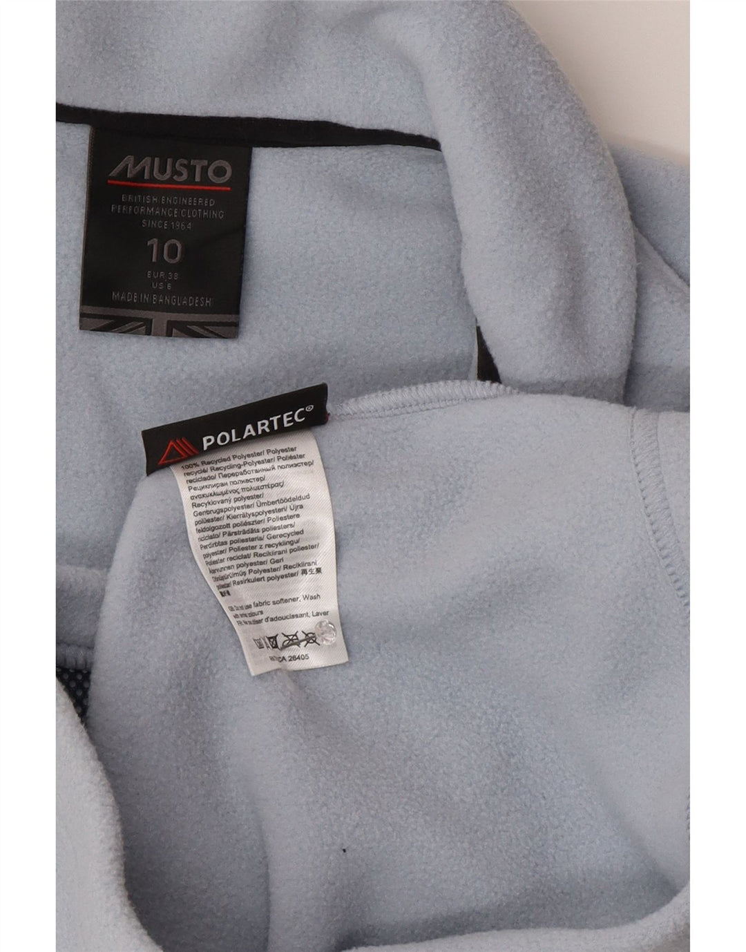 Jachetă pentru femei Musto Fleece UK 10 Small Blue Poliester