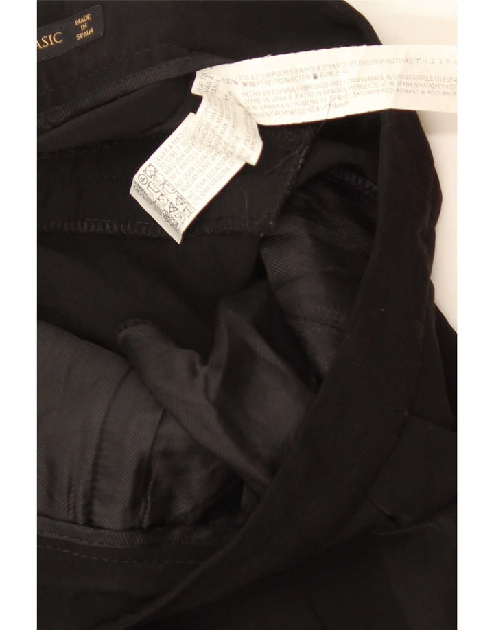 Pantaloni casual pentru femei Zara Mediu L28 L32 Poliester negru