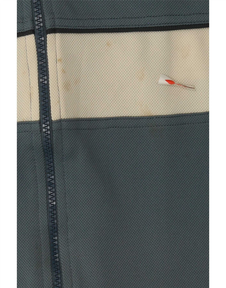 Trening pentru bărbați Fila Loose Fit Top Jachetă mare, albastru, poliester color bloc