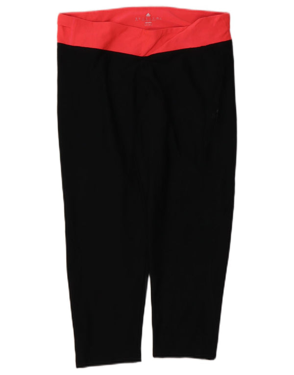 Leggings Climalite Adidas pentru femei UK 12/14 Poliester mediu negru