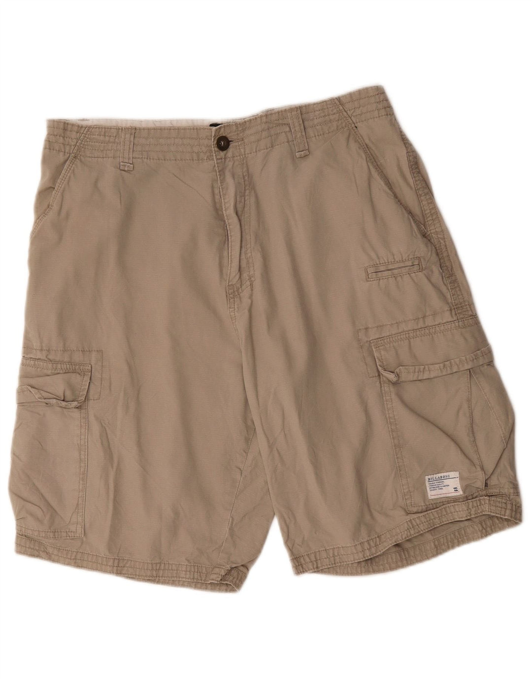 Pantaloni scurți cargo pentru bărbați Billabong W34, bumbac mare, bej