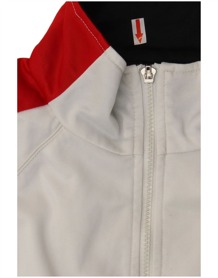 Jachetă de trening pentru bărbați Lotto, mare, alb, din poliester