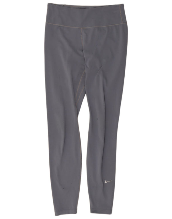 Leggings Nike Dri Fit pentru femei UK 8 Small Gri Poliester