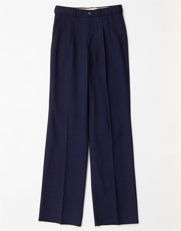 Pantaloni de costum vintage pentru bărbați L25 L35 bleumarin
