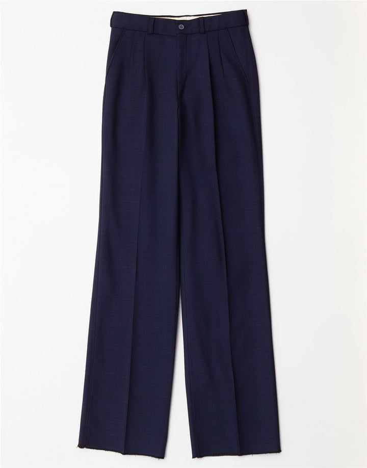 Pantaloni de costum vintage pentru bărbați L25 L35 bleumarin