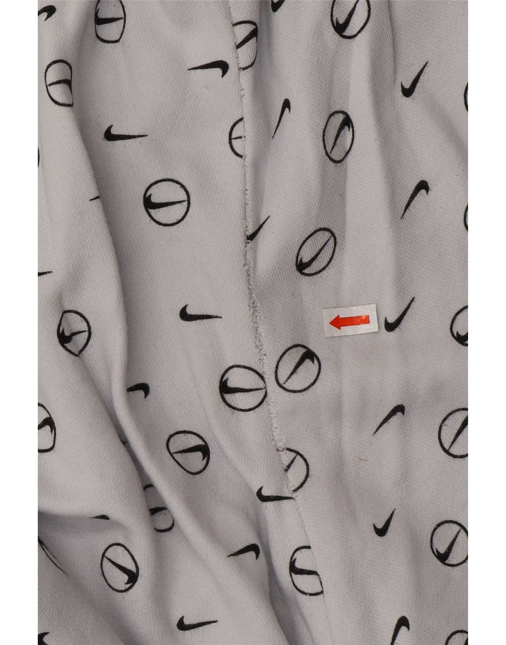 Pantaloni de trening grafic NIKE pentru bărbați, pantaloni de jogging, mici, albastru, bumbac