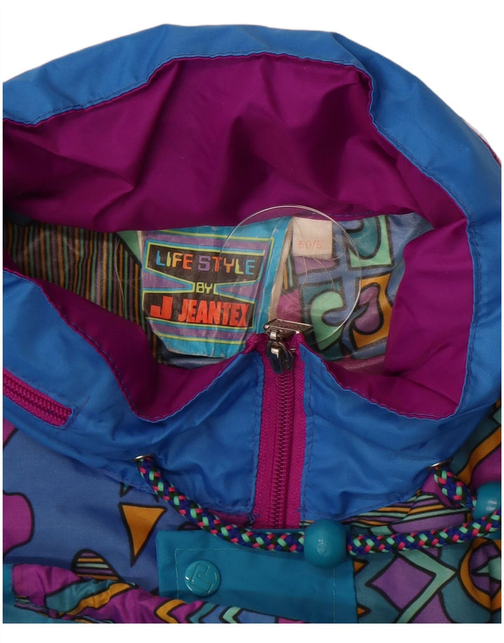 Jachetă de ploaie J Jeantex pentru bărbați cu model abstract IT 50/52 XL, albastru, bloc de culoare