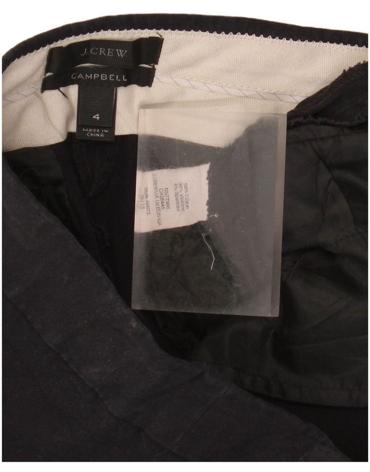 Pantaloni tăiați pentru femei J. Crew Campbell Bootcut US 4 Small W32 L25 Black