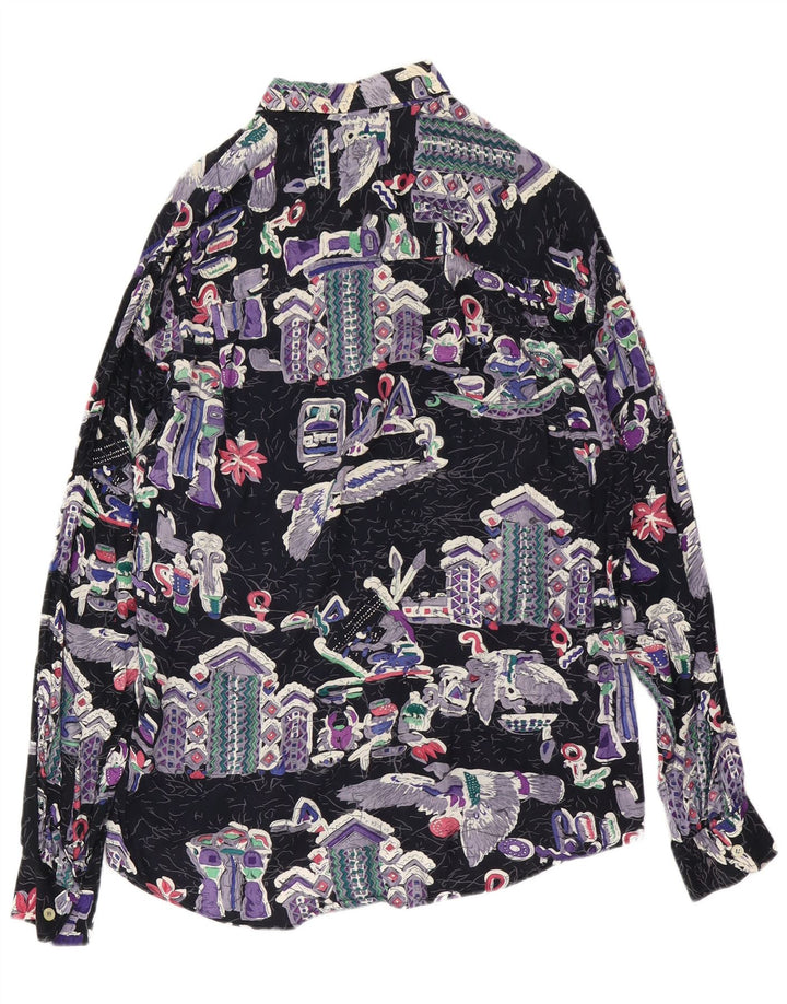 Cămașă pentru bărbați cu model abstract HARRIS de LUCA, mică, multicoloră, viscoză