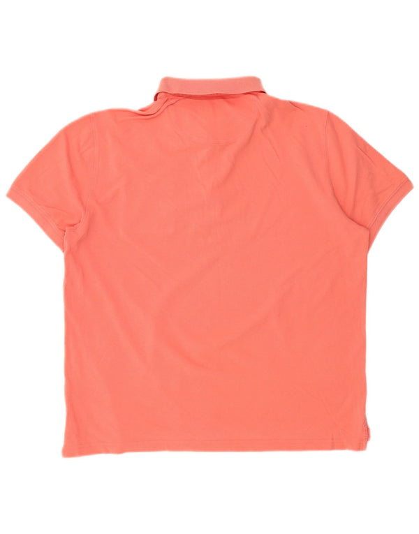 MASSIMO DUTTI Tricou Polo Slim Fit XL Portocaliu pentru bărbați