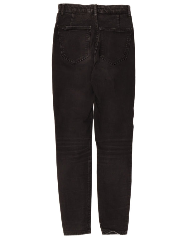 Blugi skinny dama Zara EU 36 XS W26 L27 bumbac negru
