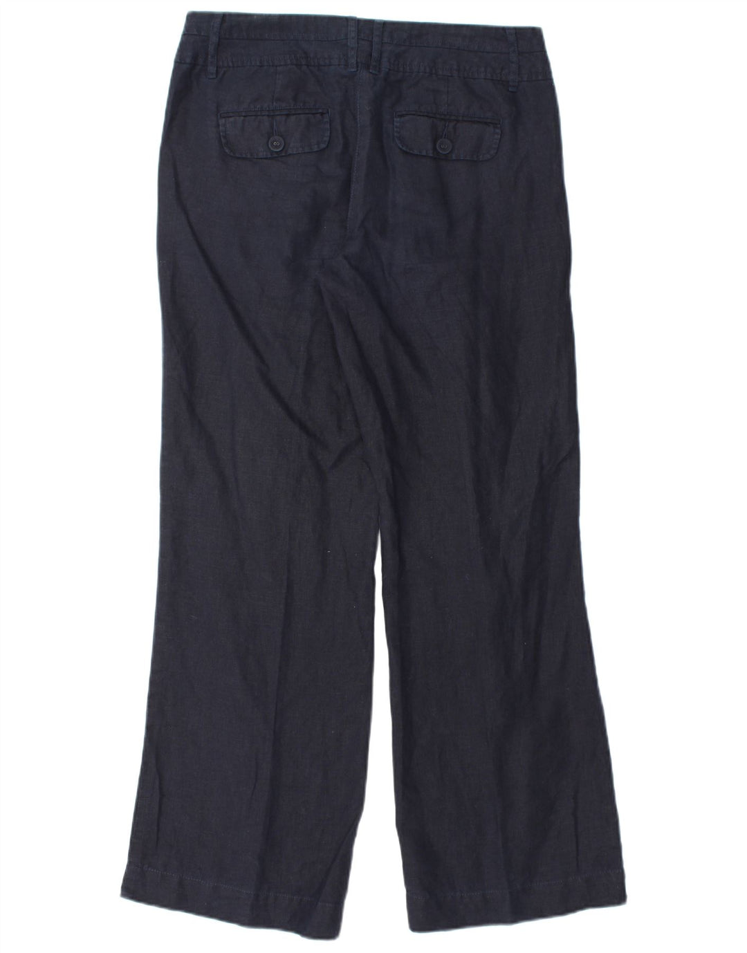 MONSOON Pantaloni chino pentru femei cu picioare largi UK 10 Small W32 L31 Bleumarin In