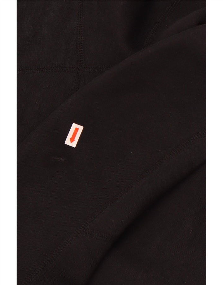Pulover Nike pentru băieți, cu fermoar, 10-11 ani, bumbac negru mediu