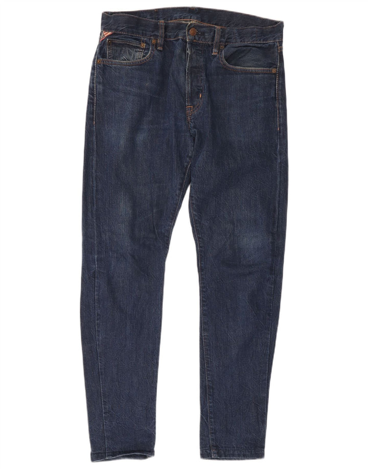 Blugi slim pentru bărbați Ralph Lauren W32 L34 Bumbac albastru