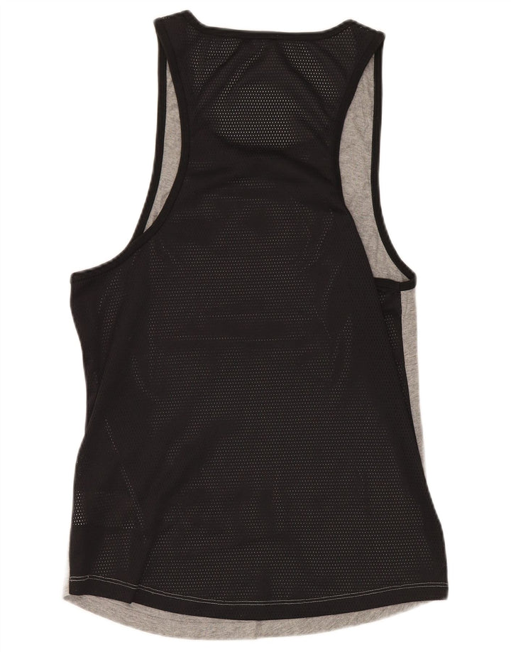 Vestă cu grafică Jack & Jones pentru bărbați, bumbac cu pete mici, gri