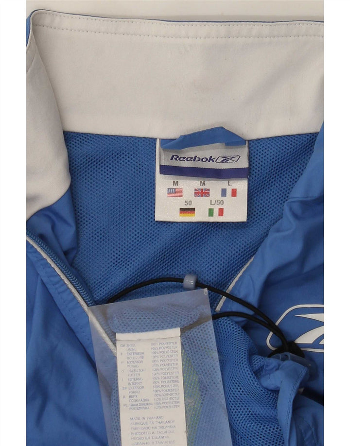 Gilet pentru bărbați Reebok UK 38 Medium Blue Colorblock Poliester