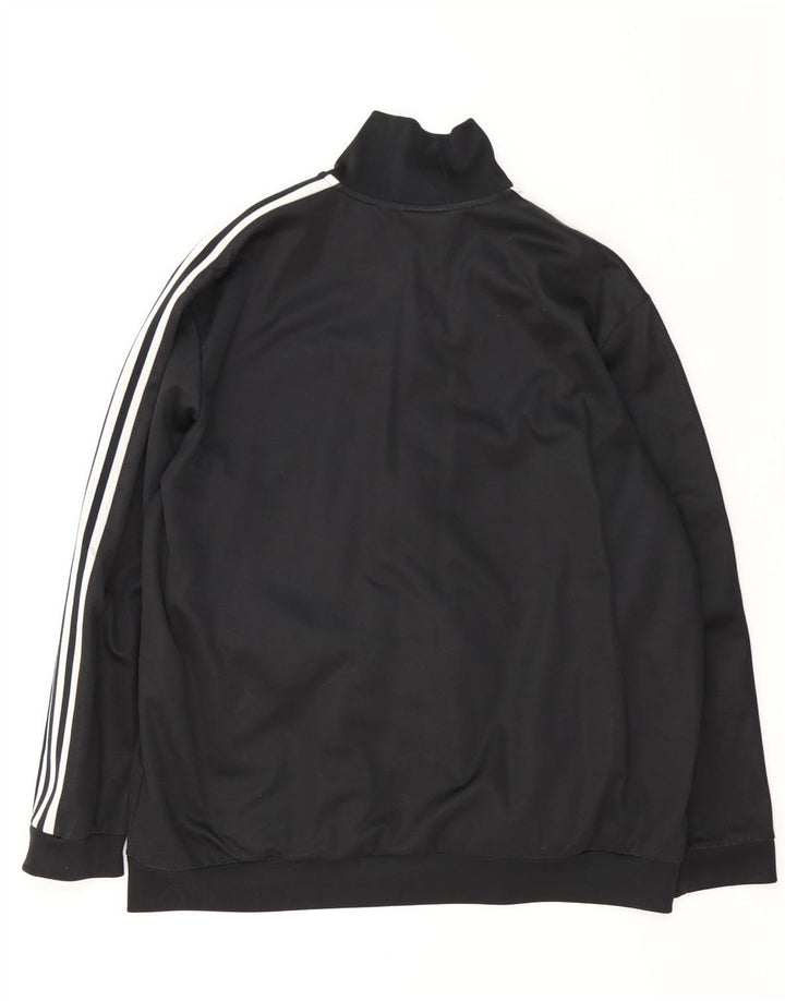 Jachetă de trening pentru bărbați Adidas 2XL, poliester negru