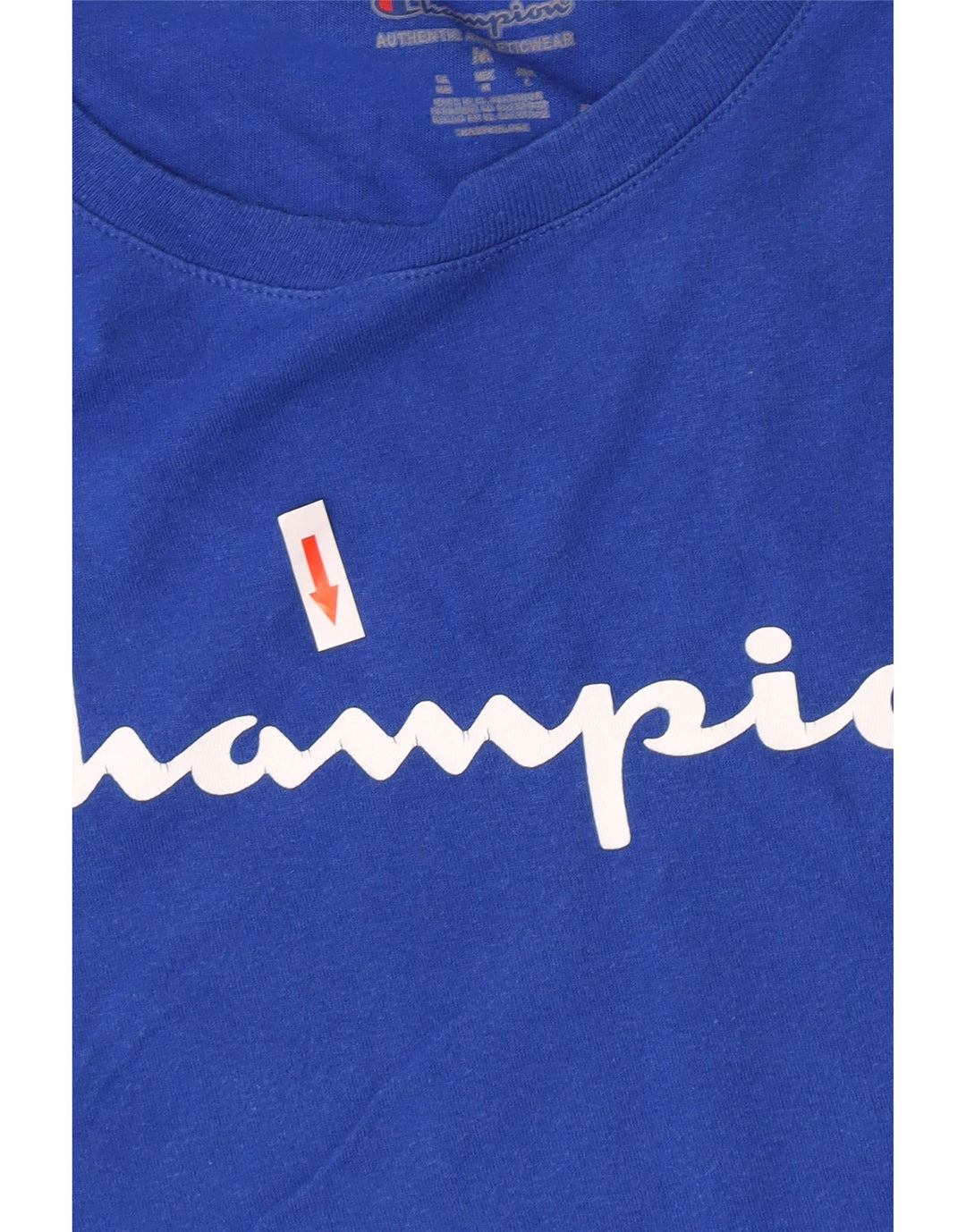Tricou grafic pentru bărbați Champion Top Medium Blue
