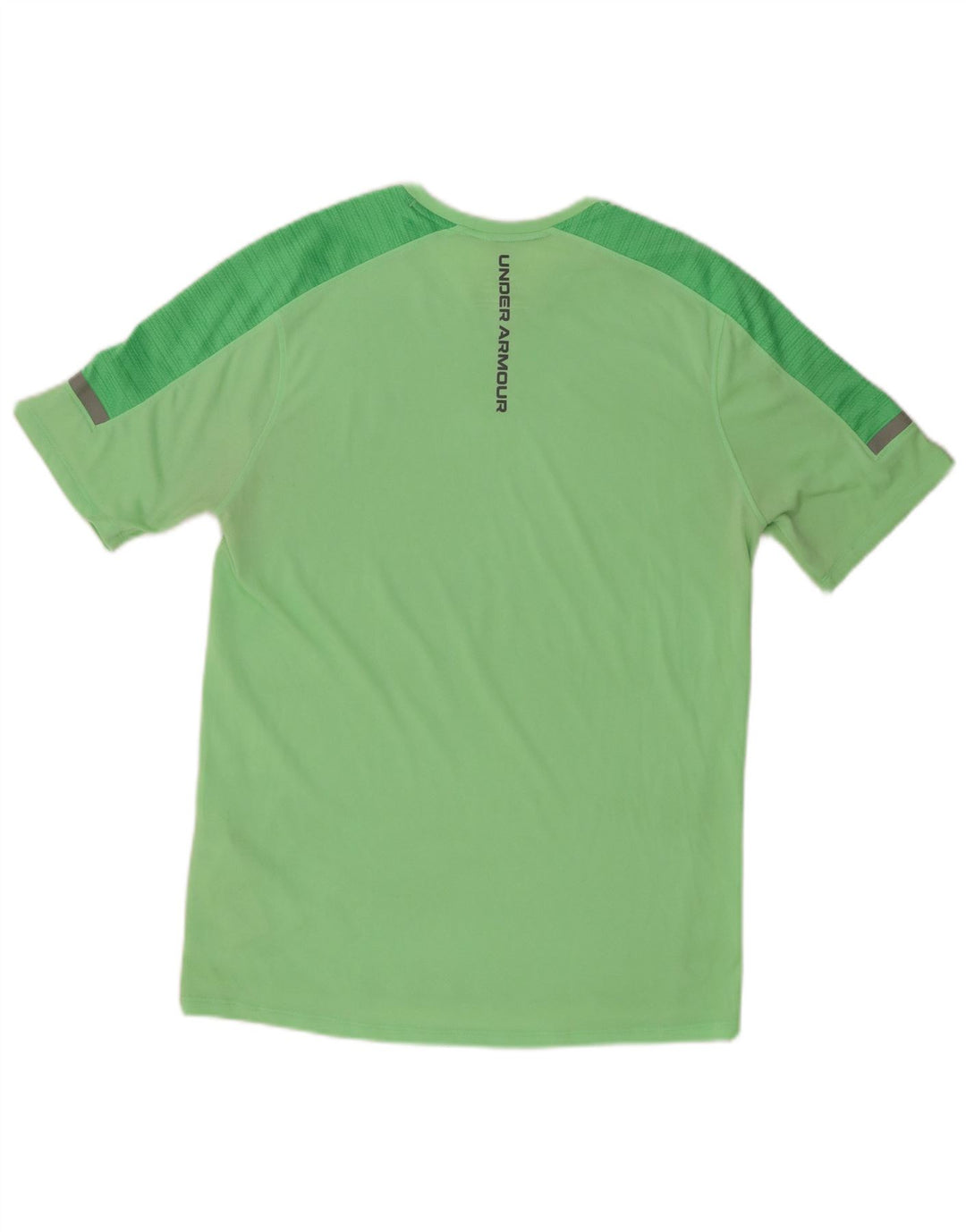 Tricou grafic pentru bărbați UNDER ARMOUR Top mic verde poliester color bloc
