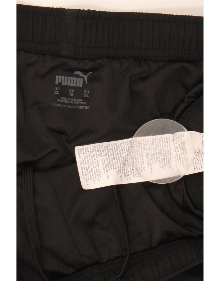 Pantaloni scurți sport pentru bărbați Puma XL poliester negru