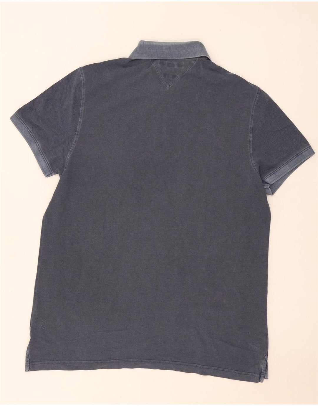 Tricou polo Tommy Hilfiger pentru bărbați, cu croială regulată, mare, bleumarin