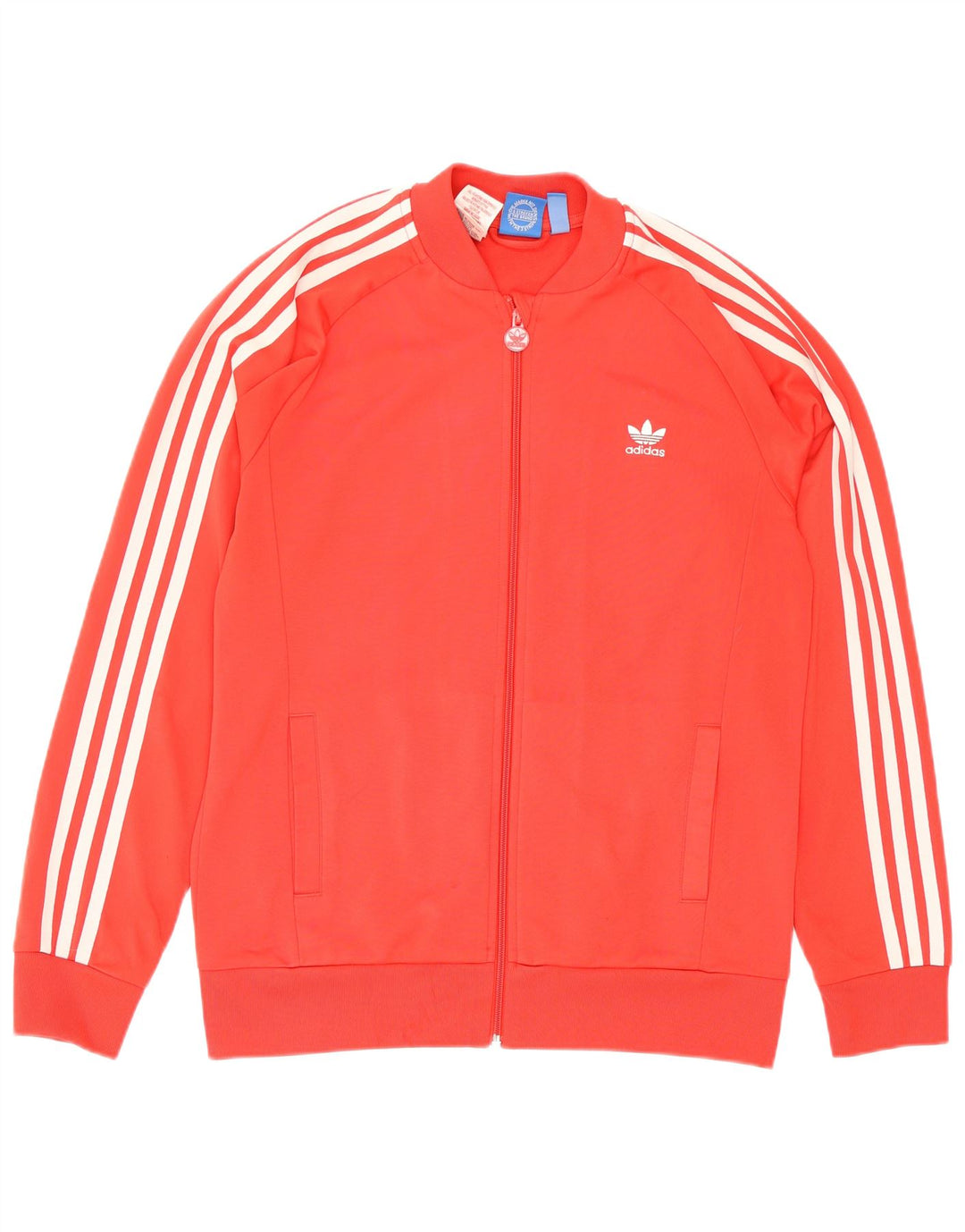Jachetă de trening pentru băieți Adidas 14-15 ani poliester roșu