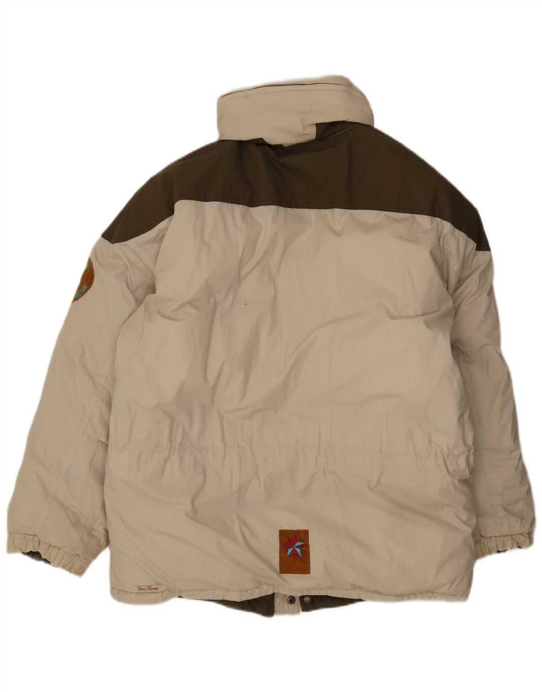 Jachetă căptușită reversibilă cu glugă pentru bărbați Stratos UK 38 Medium Bej Colorblock