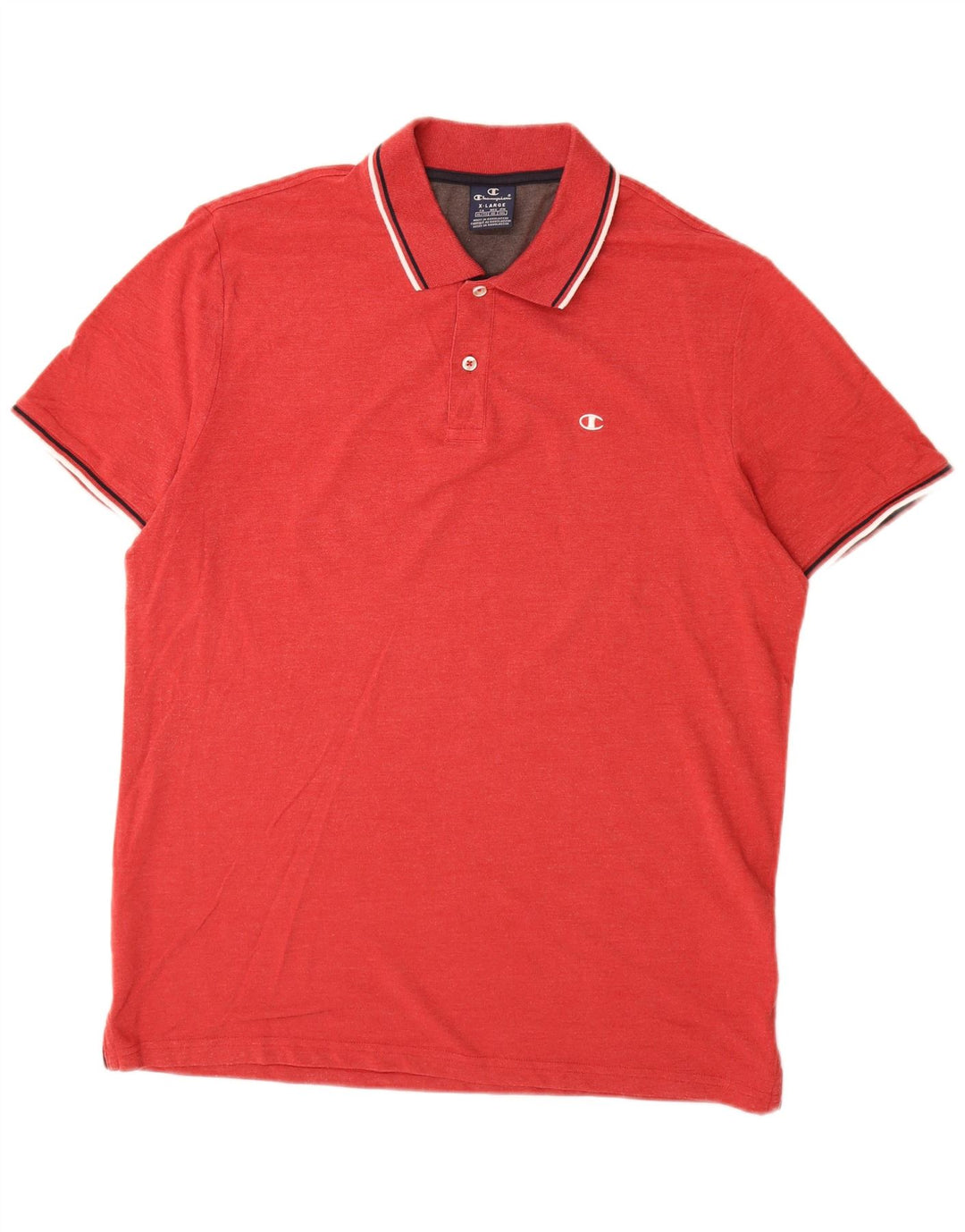 Tricou polo pentru bărbați Champion XL, bumbac roșu