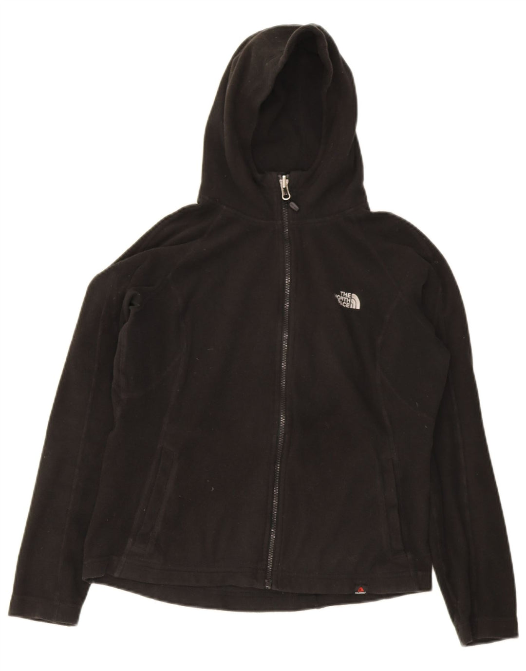 Jachetă polară cu glugă The North Face pentru femei UK 12 Poliester mediu negru