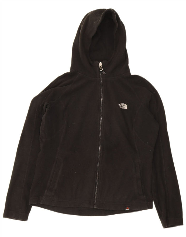 Jachetă polară cu glugă The North Face pentru femei UK 12 Poliester mediu negru