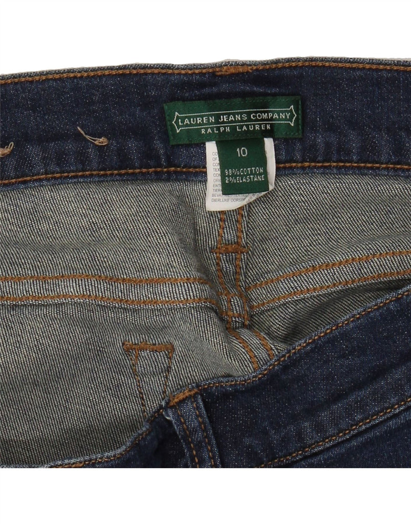 RALPH LAUREN Womens Straight Jeans US 10 Large W30 L27 Blue Cotton Vintage Ralph Lauren and Second-Hand Ralph Lauren from Messina Hembry 