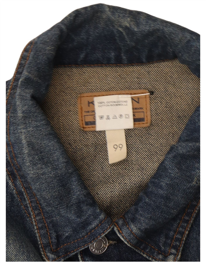 Jachetă de blugi pentru bărbați KEEGAN UK 42 XL Bumbac albastru