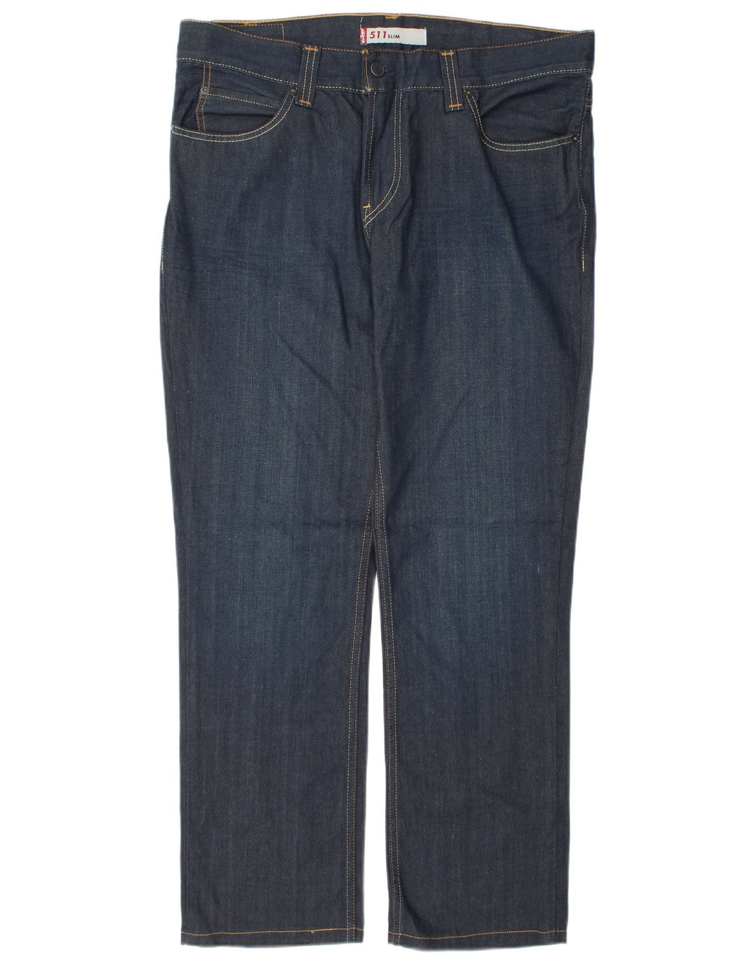 Blugi pentru bărbați Levi's 511 Slim W38 L31 Bumbac bleumarin