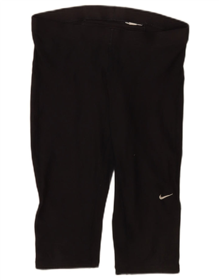 Leggings Capri Nike pentru femei UK 10-12 Poliester mediu negru