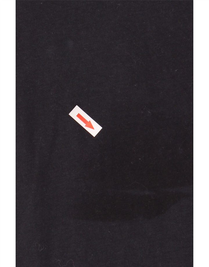 Tricou pentru bărbați Reiss Top mic bumbac negru