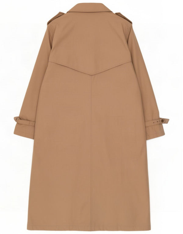 Vintage Trench pentru femei supradimensionat EU 40 Medium Beige Poliester