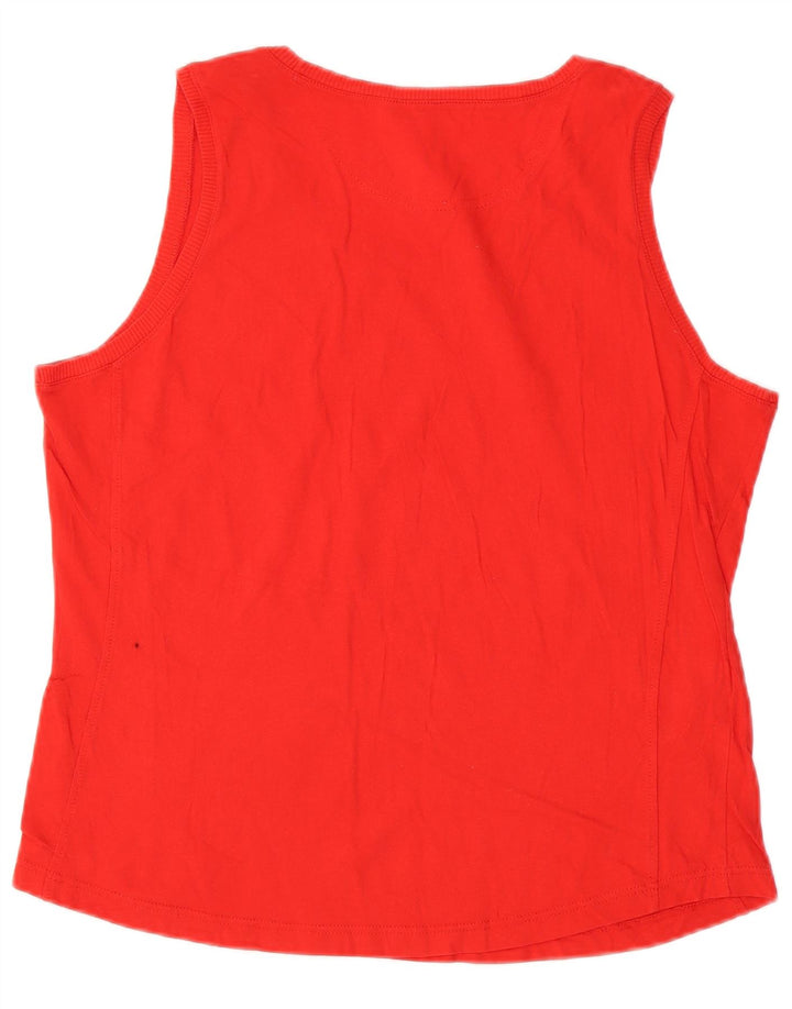 Vest Top pentru femei Champion UK 18 XL Bumbac roșu
