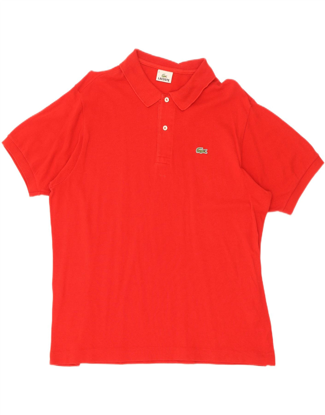 Tricou polo pentru bărbați Lacoste Mărimea 6 XL Bumbac roșu