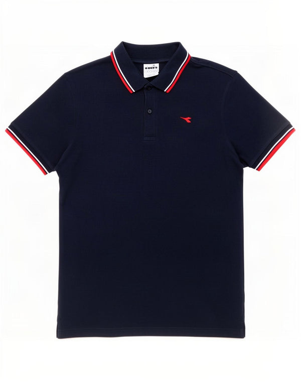 Tricou polo pentru bărbați Diadora, mare, bleumarin, bumbac