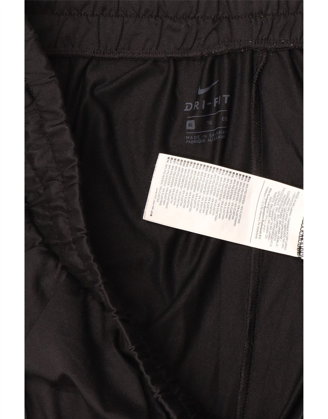 Pantaloni de trening NIKE Dri Fit pentru bărbați XL poliester negru