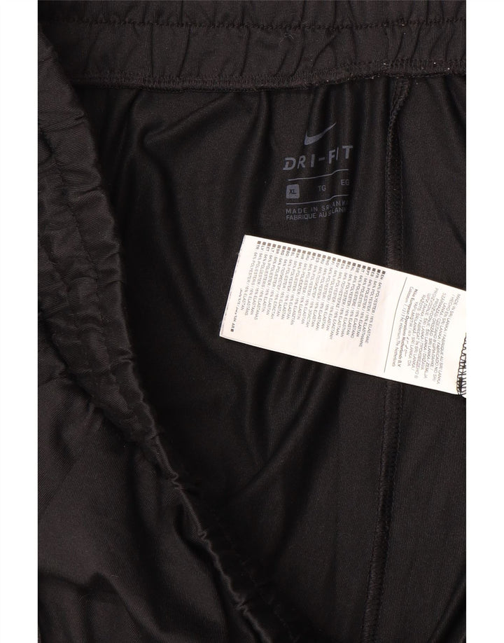 Pantaloni de trening NIKE Dri Fit pentru bărbați XL poliester negru