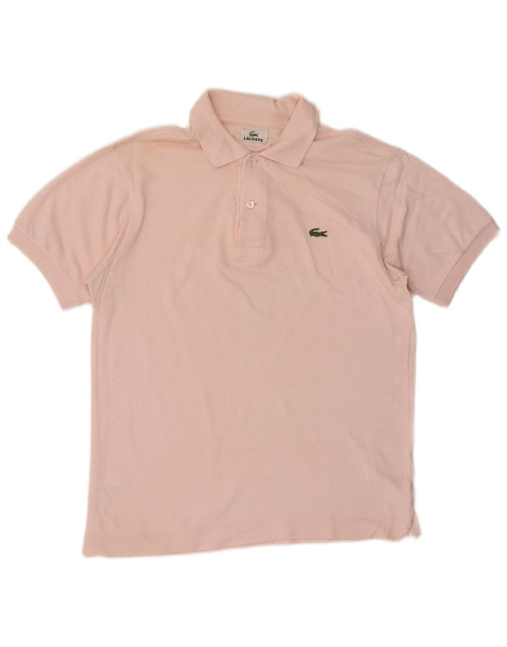 Tricou polo pentru bărbați Lacoste Mărimea 3 Bumbac roz mic