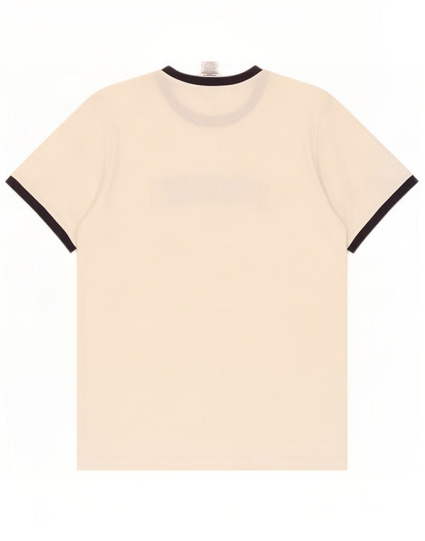 Tricou grafic Adidas pentru bărbați Top mare din bumbac alb