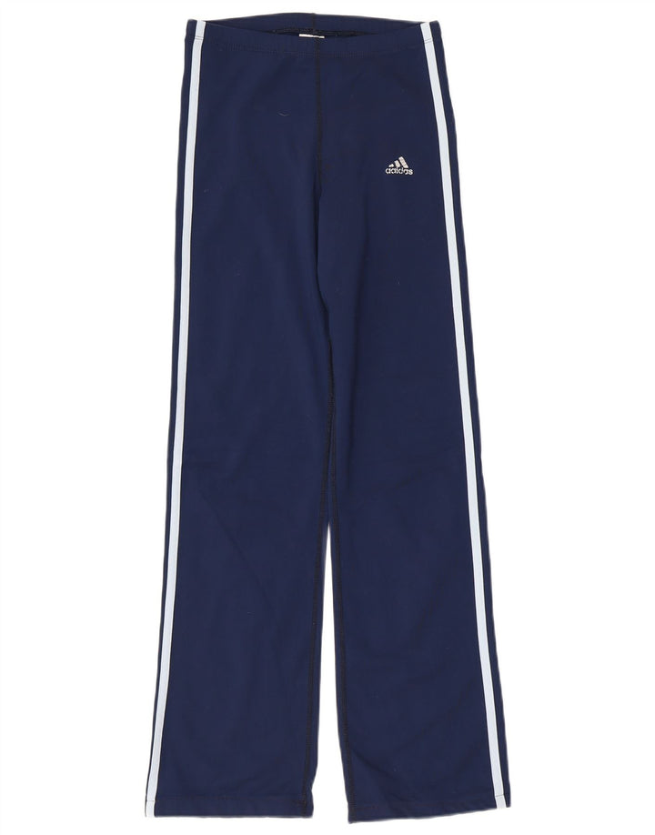 Pantaloni de trening Climalite ADIDAS pentru femei UK 10 Mic bleumarin