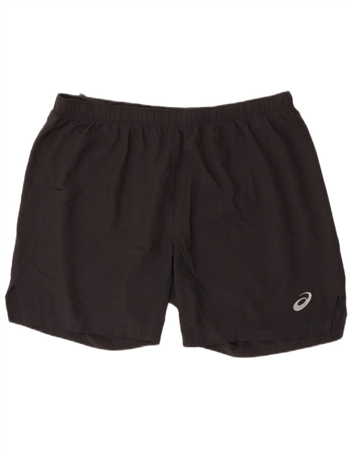 Pantaloni scurți sport pentru bărbați Asics 2XL poliester negru