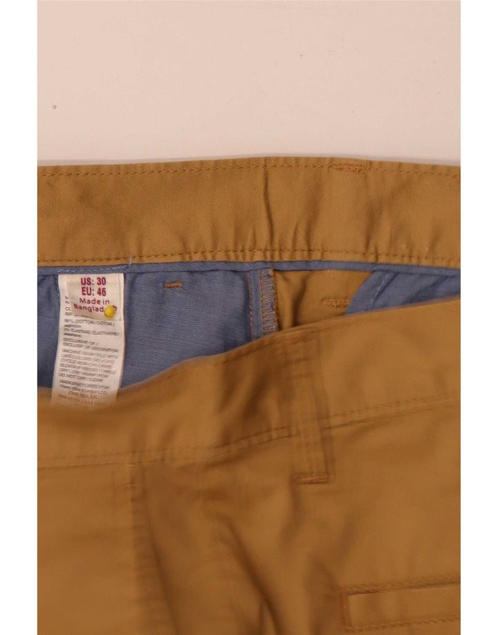 Pantaloni scurți chino pentru bărbați Penguin W30 bumbac mediu bej